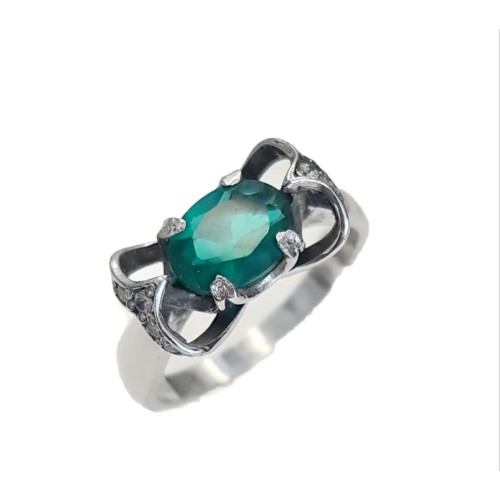 Серебро 925 пробы кольцо 3,4г фианит родий 1354/9з 16 AGNI 16(р)