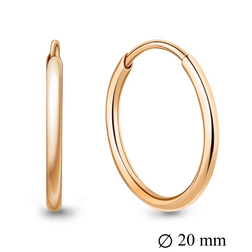 Серебро 925 пробы серьги конго золочение 36101.6 AQUAMARINE
