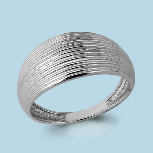 Серебро кольцо без вставок родий 52980.5 AQUAMARINE 20,5(р)