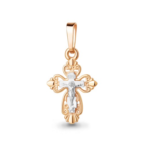 Серебро подвеска золочение 11155.6 AQUAMARINE
