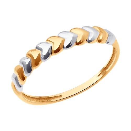 Золото 585 пробы кольцо 51-110-02212-1 Diamant 16(р)