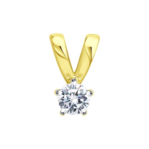 Золото 585 пробы подвеска 53-130-01973-2 Diamant