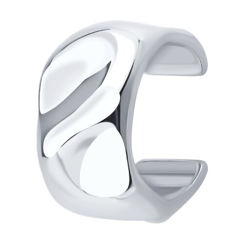 Серебро серьги кафы родий 94170388 Sokolov