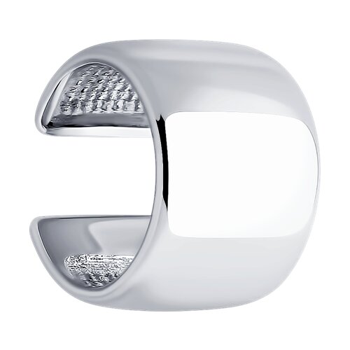 Серебро серьги кафы родий 94170302 Sokolov