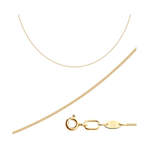 Золото 585 пробы цепь 581040252 Sokolov 40(р)