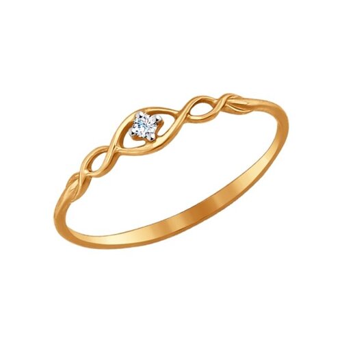 Золото 585 пробы кольцо 017141 Sokolov 16(р)