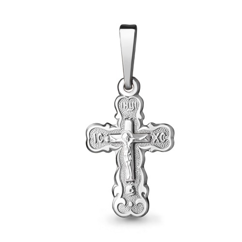 Серебро 925 пробы подвеска родий 10335.5 AQUAMARINE
