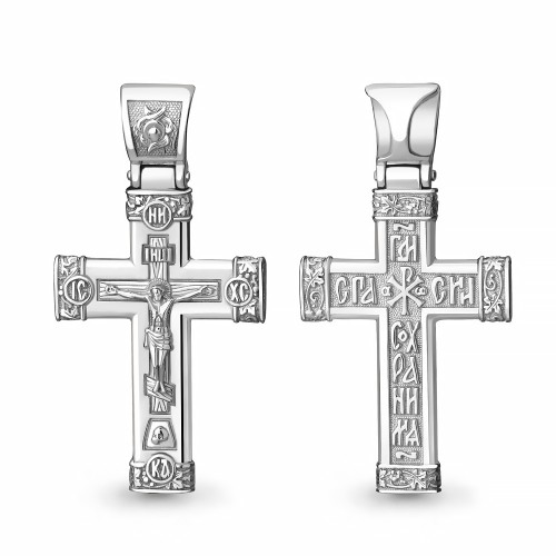Серебро 925 пробы подвеска без вставок родий 14826.5 AQUAMARINE