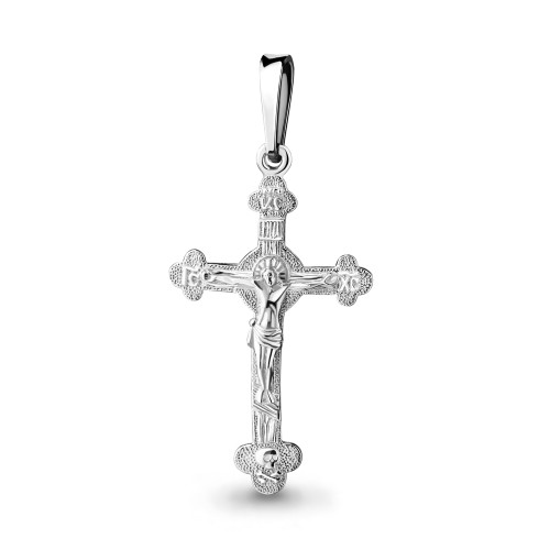 Серебро 925 пробы подвеска без вставок родий 11826.5 AQUAMARINE